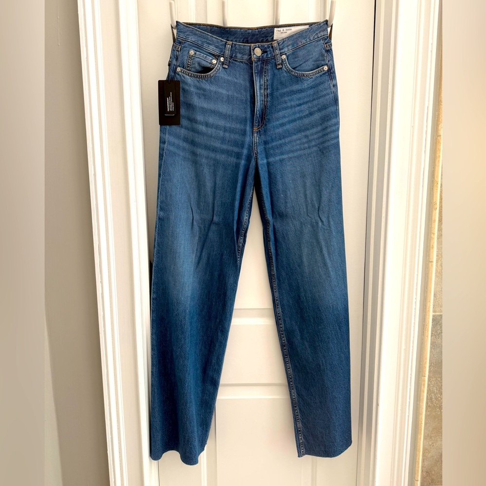 Rag & Bone Sofie High Rise Wide Leg Jeans